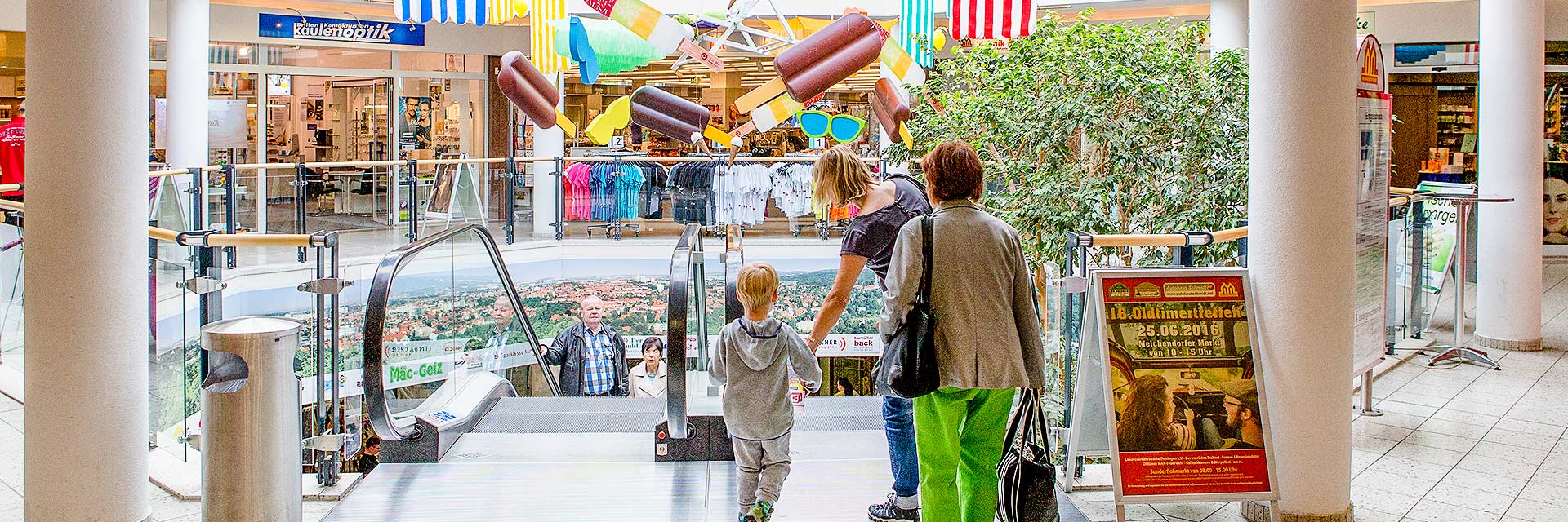 Centeraufnahmen - Melchendorfer Markt in Erfurt-Südost - Am Drosselberg 45-49