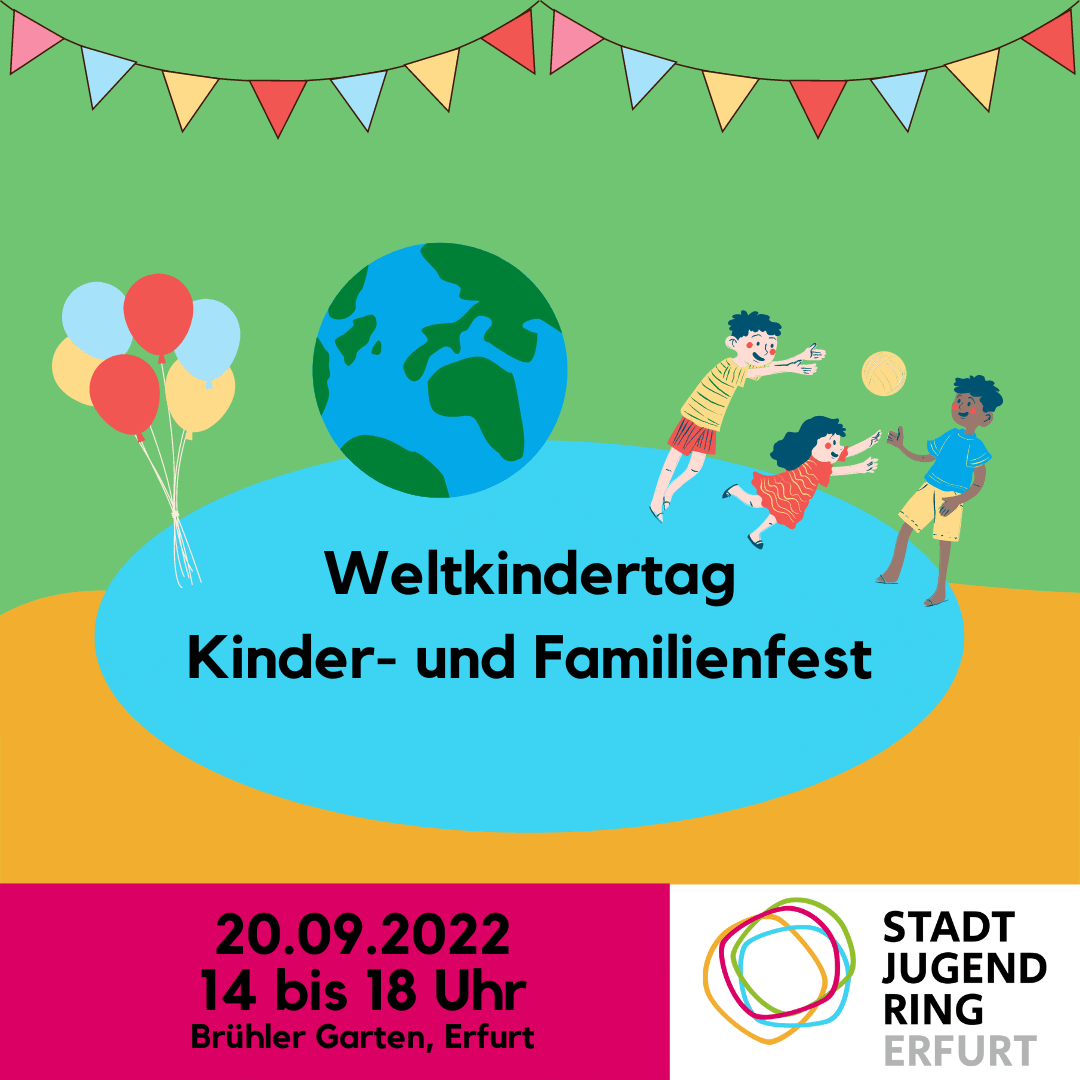 Familienfest am Weltkindertag am 20.09.2022 im Brühler Garten Erfurt