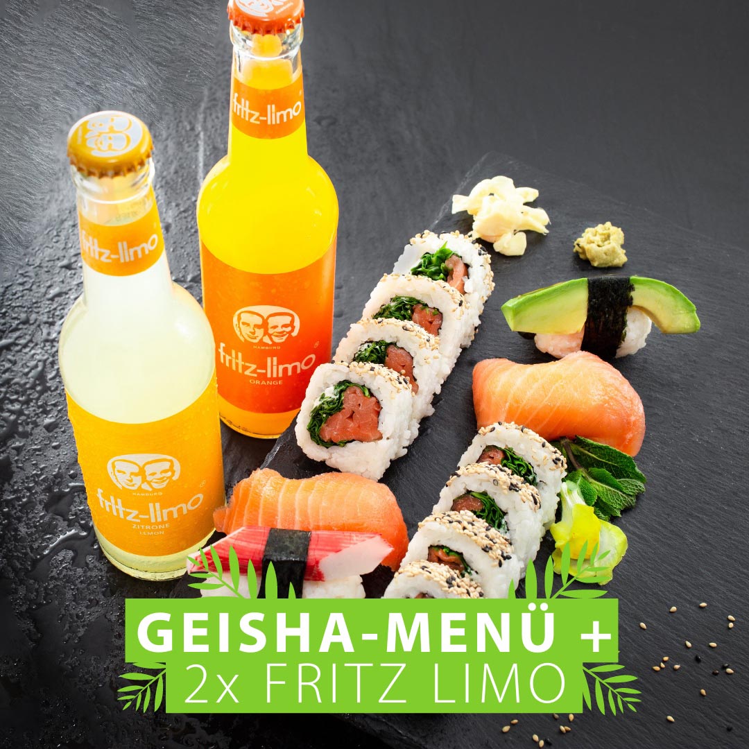 Geisha-Menü - Sushi-Special bei Sushifreunde im Melchendorfer Markt - gültig bis 05.10.2023