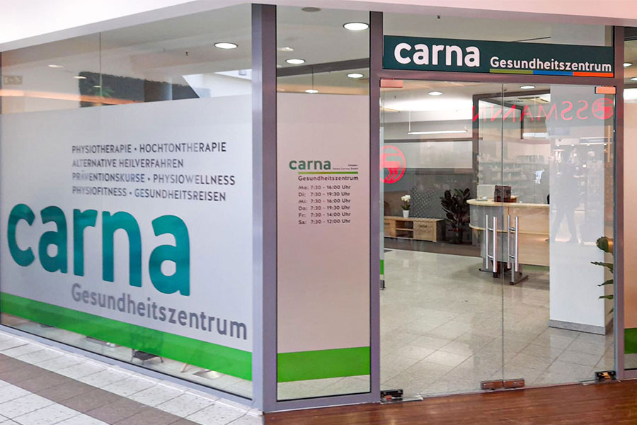 Carna-Gesundheitszentrum - Melchendorfer Markt - Physiotherapie