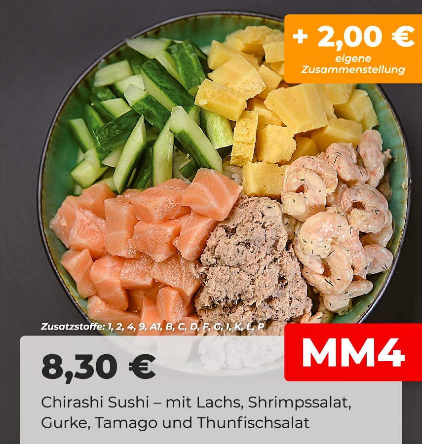 Sushifreunde Mittagsmenue MM4 - Melchendorfer Markt in Erfurt-Südost
